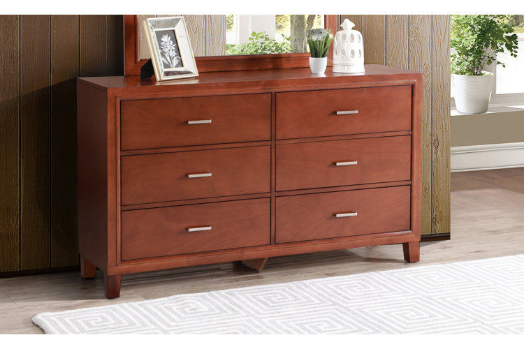 Mease 6 drawer double shop dresser